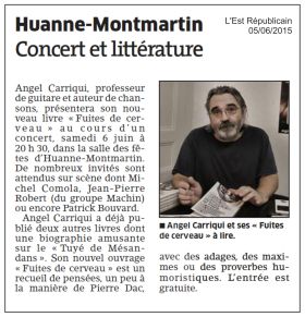 article est rep annonce vernissage huanne